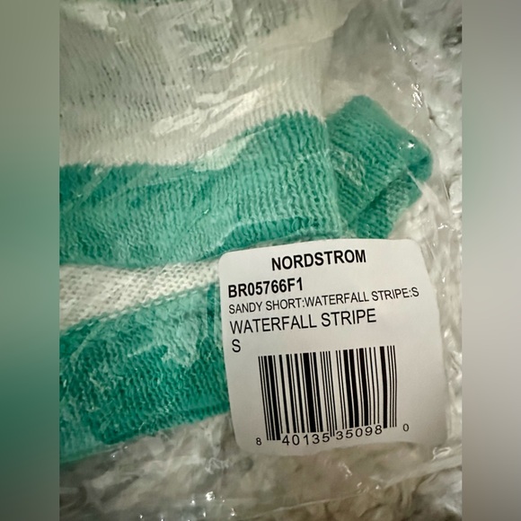 ‼️RARE‼️🎸BEACH RIOT🎸🔥NWT🔥Ava Shorts in Waterfall Stripe—S - Picture 7 of 8